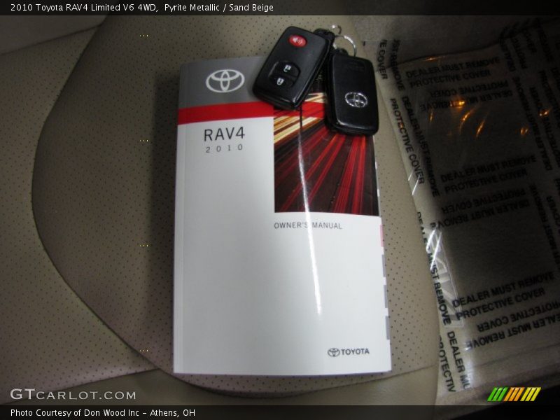 Pyrite Metallic / Sand Beige 2010 Toyota RAV4 Limited V6 4WD