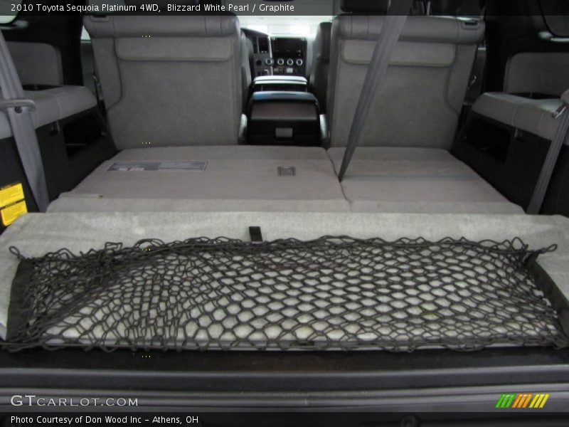 Blizzard White Pearl / Graphite 2010 Toyota Sequoia Platinum 4WD