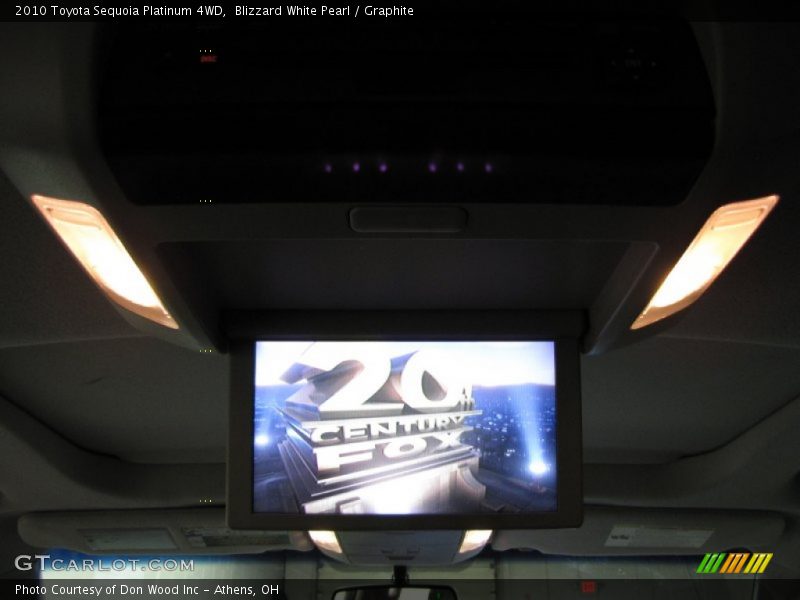 Blizzard White Pearl / Graphite 2010 Toyota Sequoia Platinum 4WD