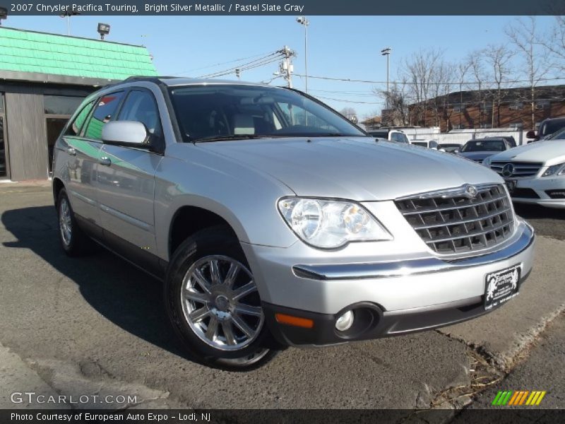 Bright Silver Metallic / Pastel Slate Gray 2007 Chrysler Pacifica Touring