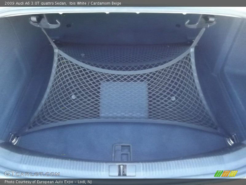 Ibis White / Cardamom Beige 2009 Audi A6 3.0T quattro Sedan