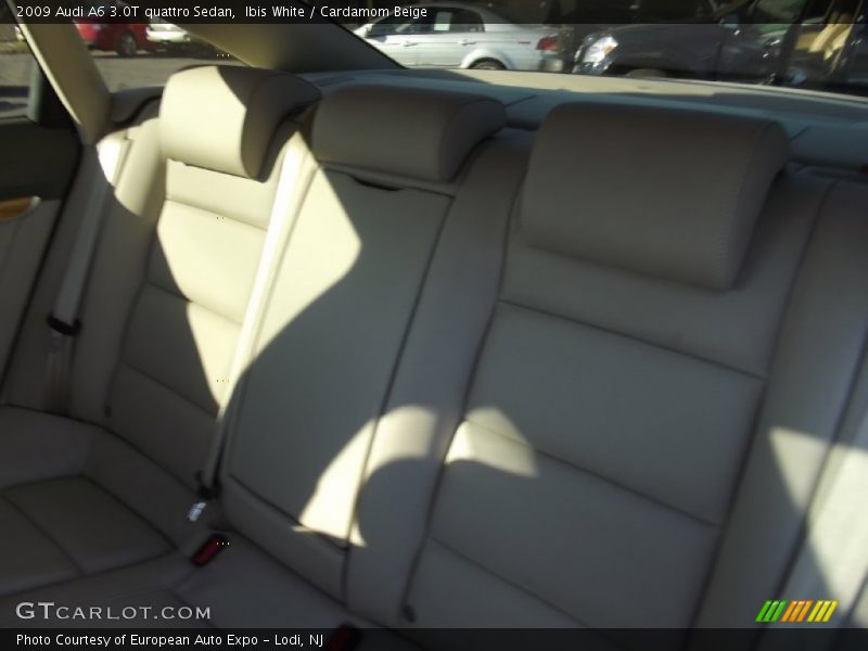 Ibis White / Cardamom Beige 2009 Audi A6 3.0T quattro Sedan
