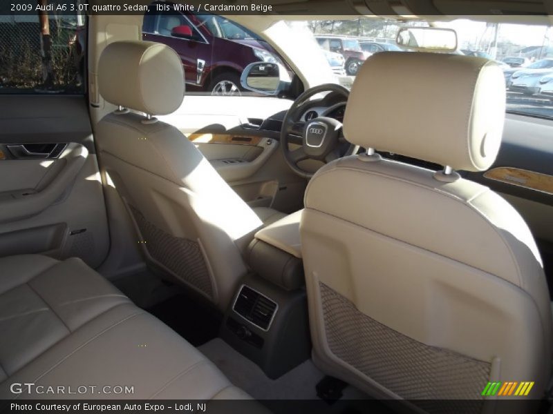 Ibis White / Cardamom Beige 2009 Audi A6 3.0T quattro Sedan