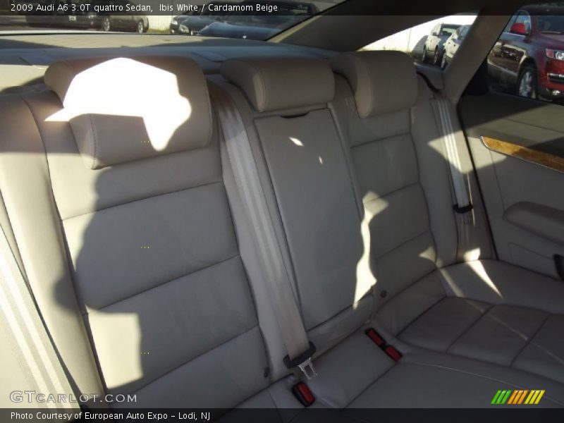Ibis White / Cardamom Beige 2009 Audi A6 3.0T quattro Sedan