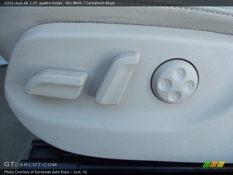 Ibis White / Cardamom Beige 2009 Audi A6 3.0T quattro Sedan