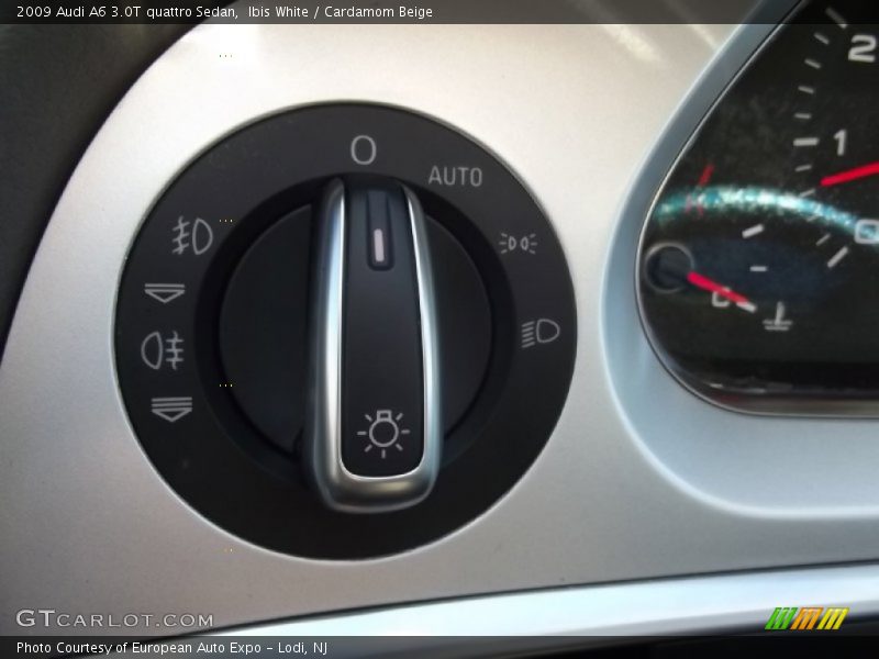 Ibis White / Cardamom Beige 2009 Audi A6 3.0T quattro Sedan