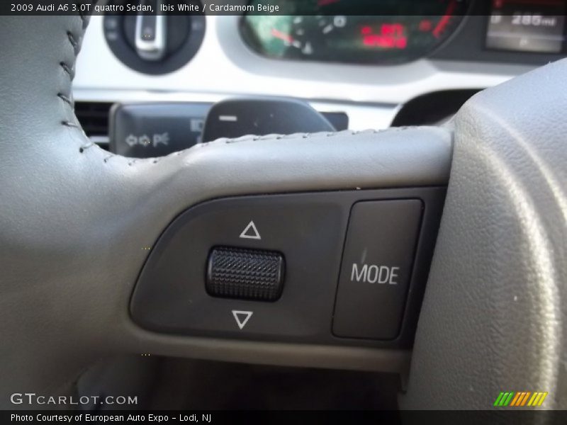 Ibis White / Cardamom Beige 2009 Audi A6 3.0T quattro Sedan