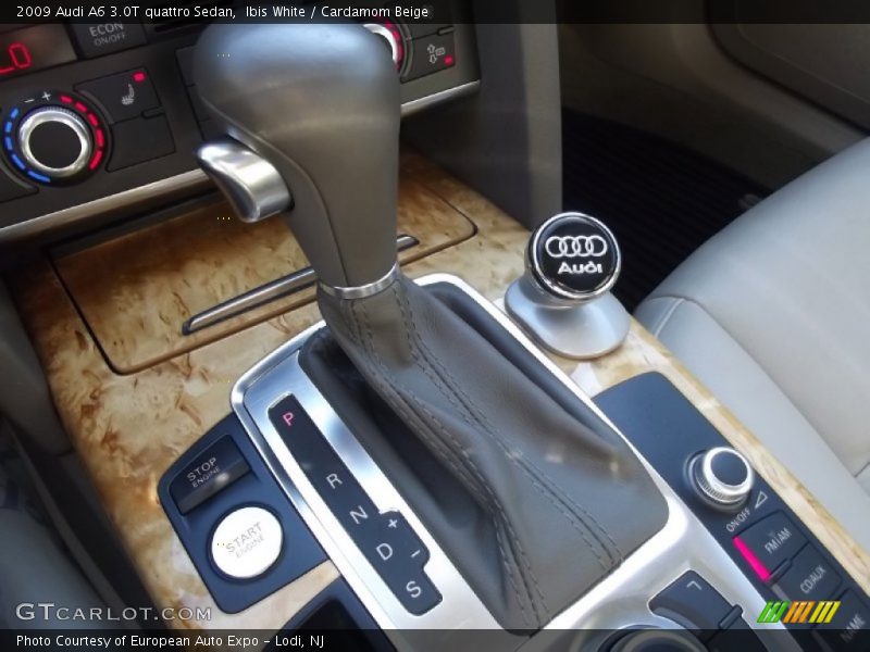Ibis White / Cardamom Beige 2009 Audi A6 3.0T quattro Sedan