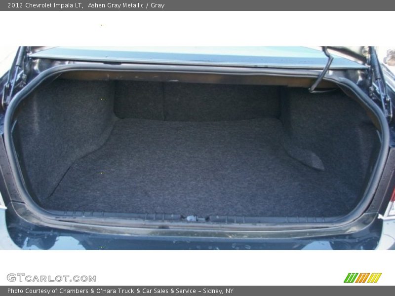 Ashen Gray Metallic / Gray 2012 Chevrolet Impala LT