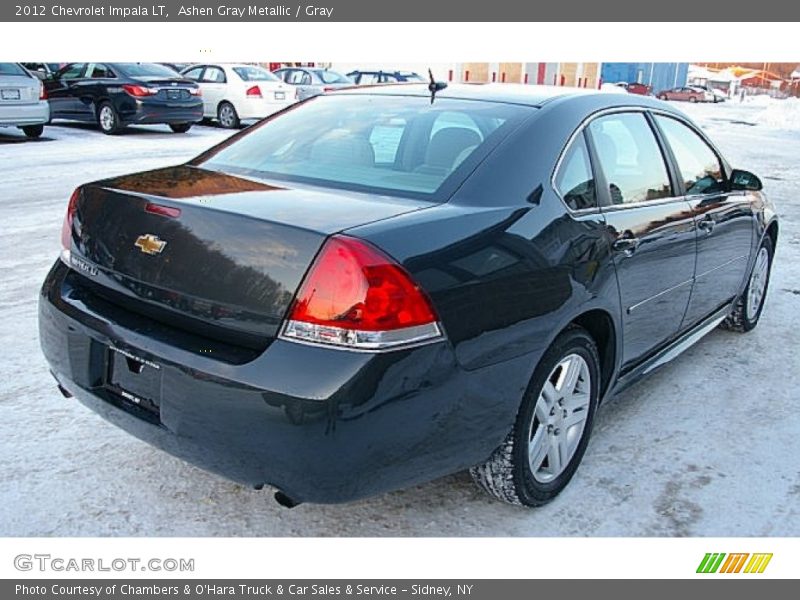 Ashen Gray Metallic / Gray 2012 Chevrolet Impala LT