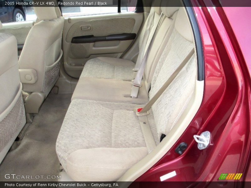 Redondo Red Pearl / Black 2005 Honda CR-V LX 4WD