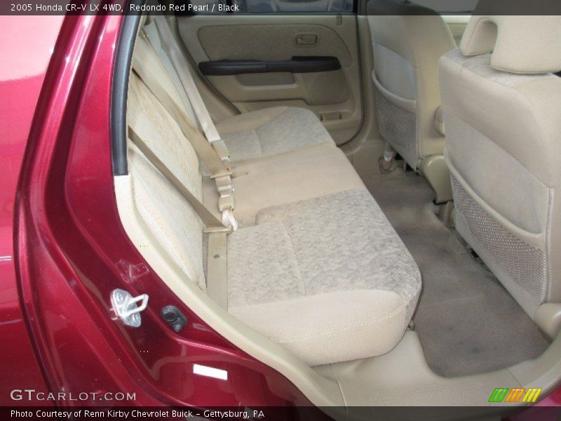 Redondo Red Pearl / Black 2005 Honda CR-V LX 4WD