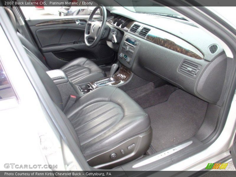 Platinum Metallic / Ebony 2007 Buick Lucerne CXS