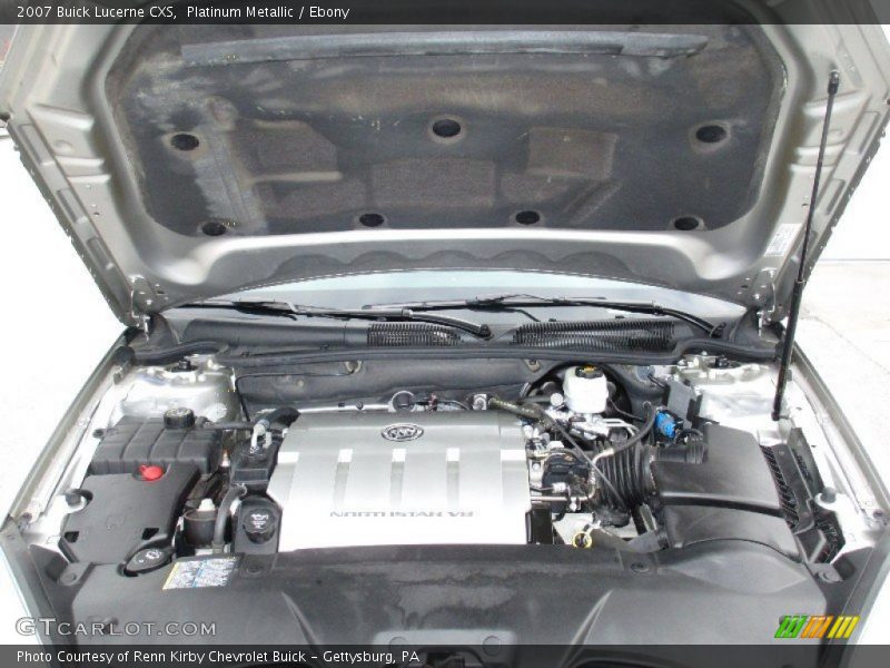 Platinum Metallic / Ebony 2007 Buick Lucerne CXS