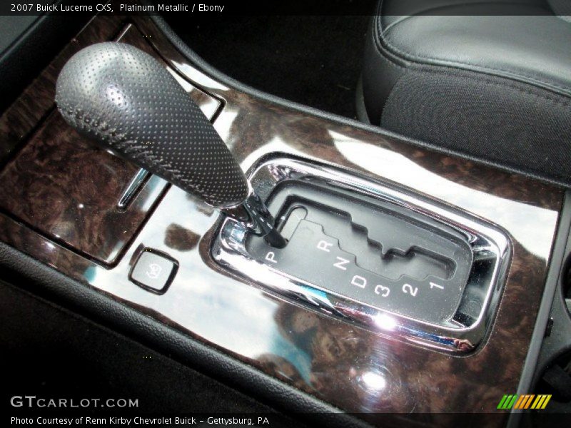 Platinum Metallic / Ebony 2007 Buick Lucerne CXS
