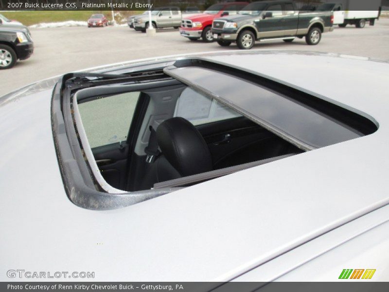 Platinum Metallic / Ebony 2007 Buick Lucerne CXS