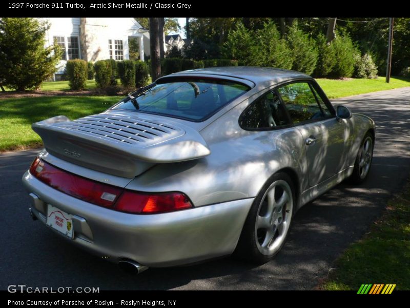 Arctic Silver Metallic / Classic Grey 1997 Porsche 911 Turbo