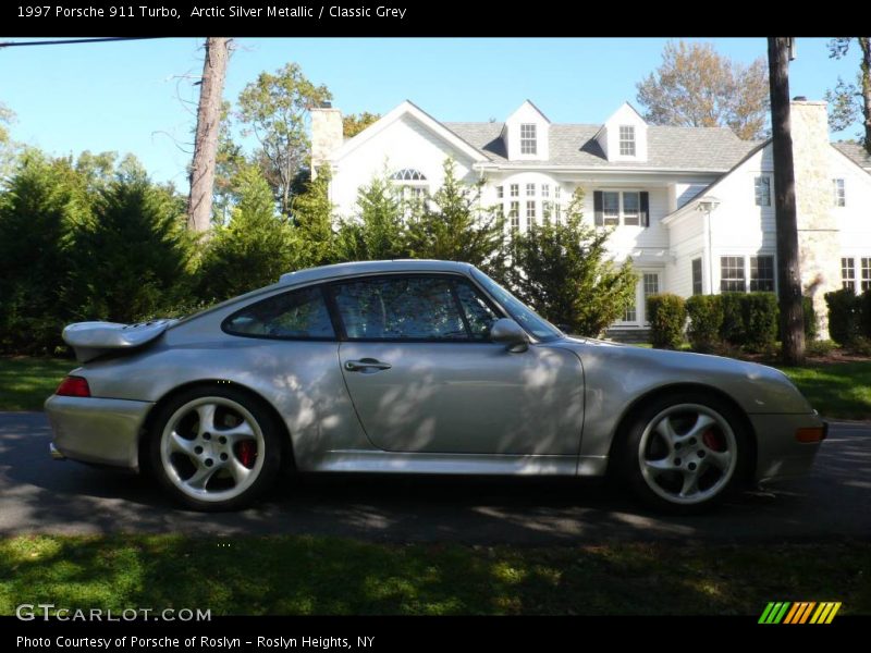 Arctic Silver Metallic / Classic Grey 1997 Porsche 911 Turbo