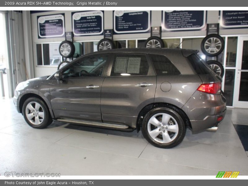Grigio Metallic / Ebony 2009 Acura RDX SH-AWD Technology