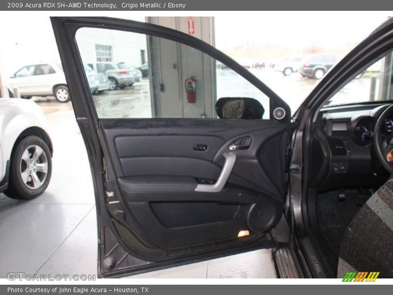 Grigio Metallic / Ebony 2009 Acura RDX SH-AWD Technology
