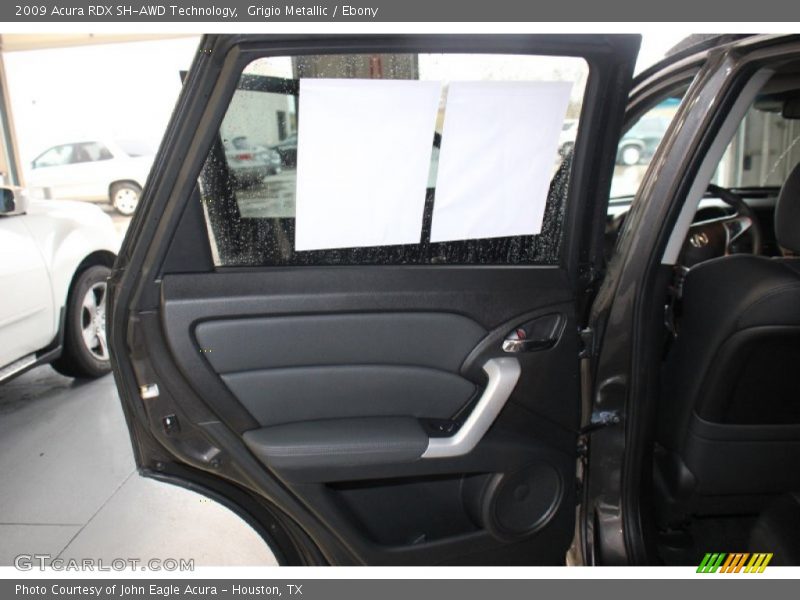 Grigio Metallic / Ebony 2009 Acura RDX SH-AWD Technology