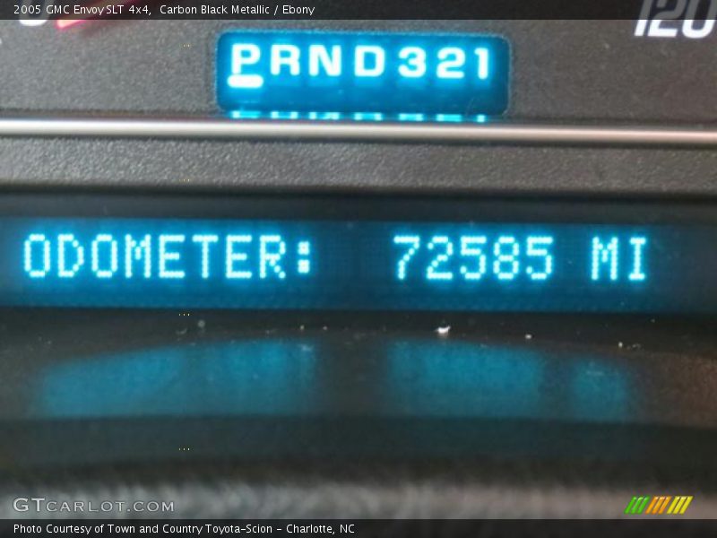 Carbon Black Metallic / Ebony 2005 GMC Envoy SLT 4x4