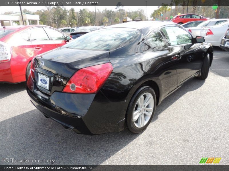 Super Black / Charcoal 2012 Nissan Altima 2.5 S Coupe
