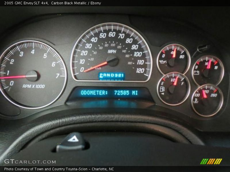 Carbon Black Metallic / Ebony 2005 GMC Envoy SLT 4x4