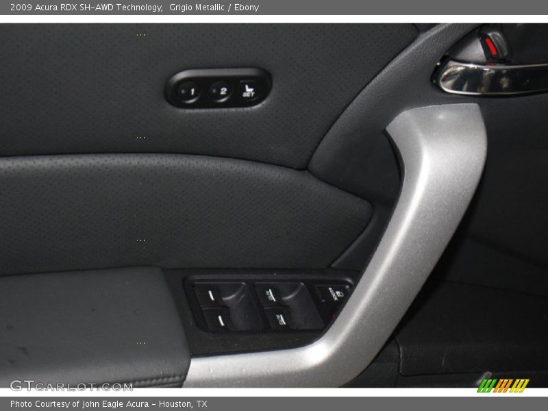 Grigio Metallic / Ebony 2009 Acura RDX SH-AWD Technology