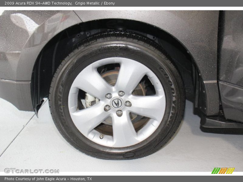 Grigio Metallic / Ebony 2009 Acura RDX SH-AWD Technology