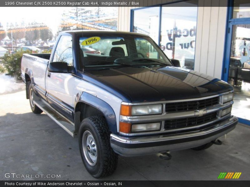 Indigo Metallic / Blue 1996 Chevrolet C/K 2500 K2500 Regular Cab 4x4