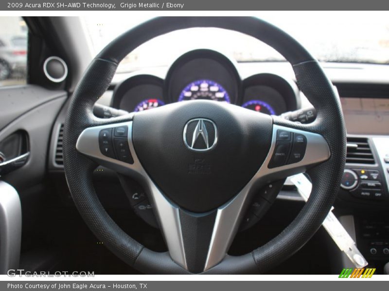 Grigio Metallic / Ebony 2009 Acura RDX SH-AWD Technology