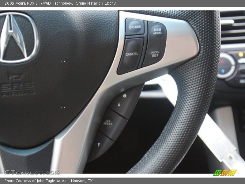 Grigio Metallic / Ebony 2009 Acura RDX SH-AWD Technology