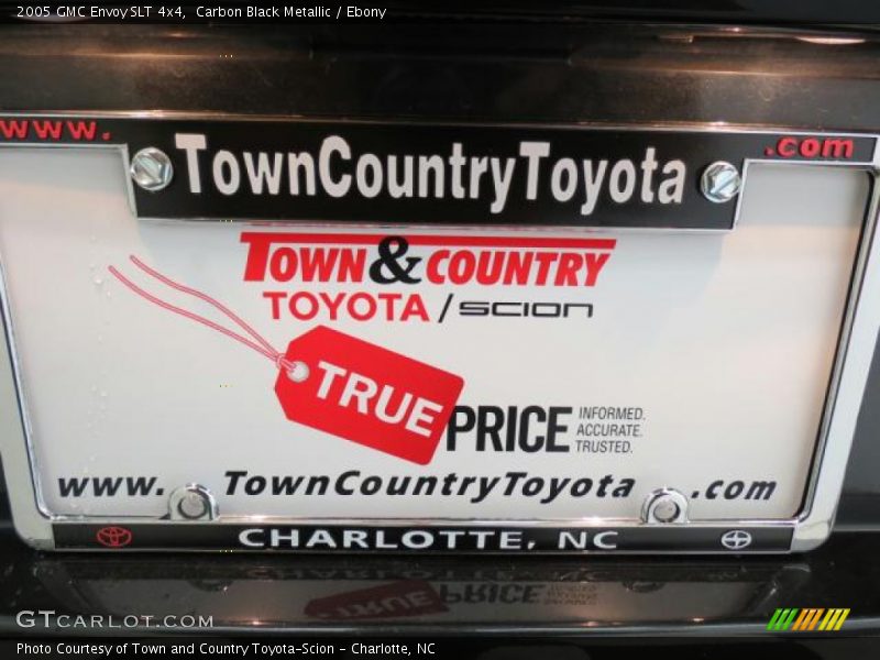 Carbon Black Metallic / Ebony 2005 GMC Envoy SLT 4x4