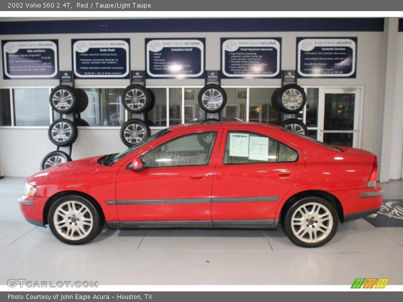 2002 S60 2.4T Red