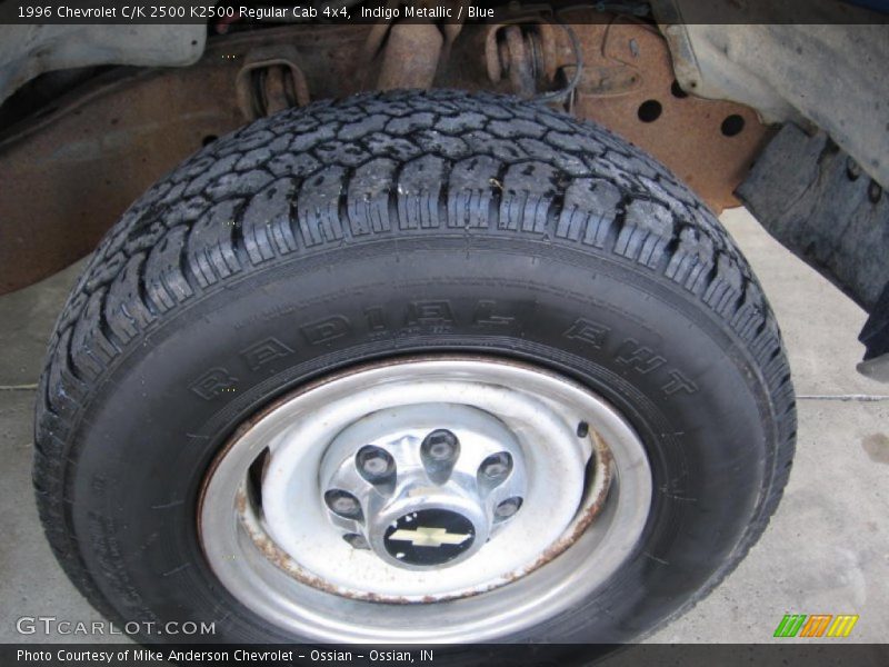 Indigo Metallic / Blue 1996 Chevrolet C/K 2500 K2500 Regular Cab 4x4