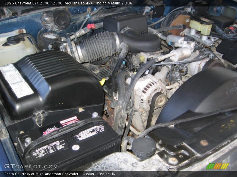 Indigo Metallic / Blue 1996 Chevrolet C/K 2500 K2500 Regular Cab 4x4
