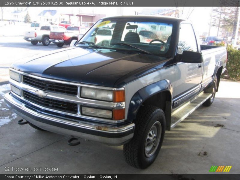 Indigo Metallic / Blue 1996 Chevrolet C/K 2500 K2500 Regular Cab 4x4