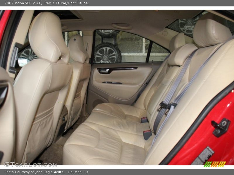 Rear Seat of 2002 S60 2.4T