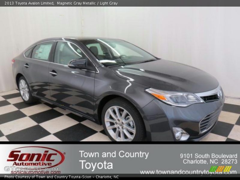 Magnetic Gray Metallic / Light Gray 2013 Toyota Avalon Limited