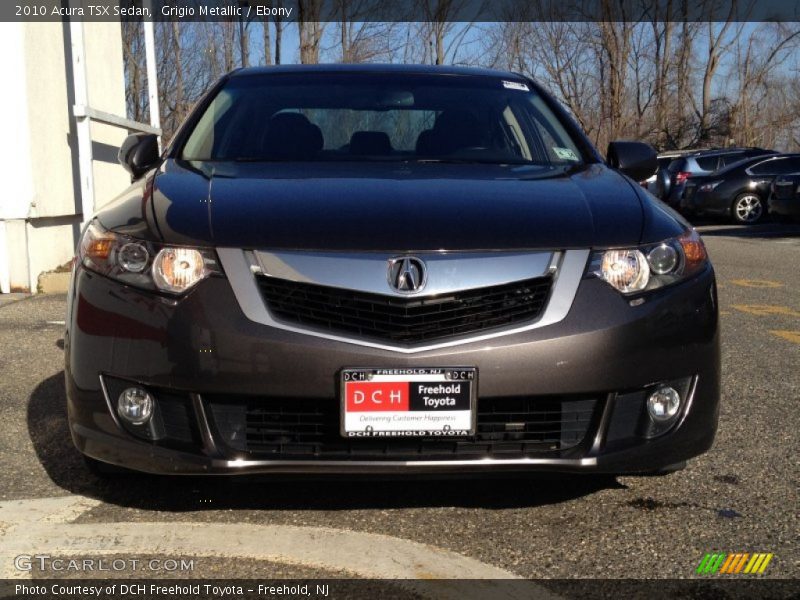 Grigio Metallic / Ebony 2010 Acura TSX Sedan