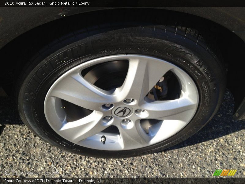 Grigio Metallic / Ebony 2010 Acura TSX Sedan