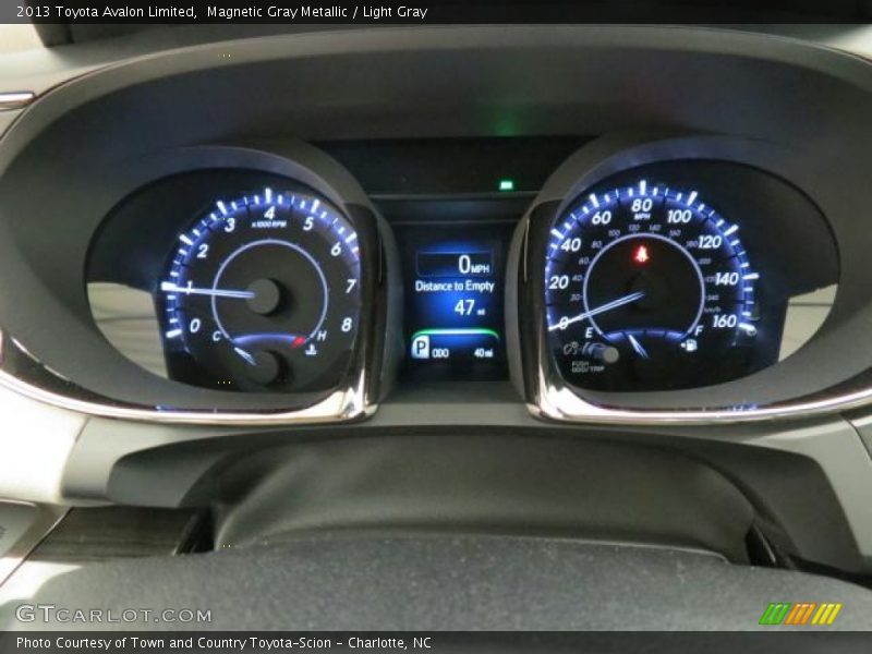 Magnetic Gray Metallic / Light Gray 2013 Toyota Avalon Limited