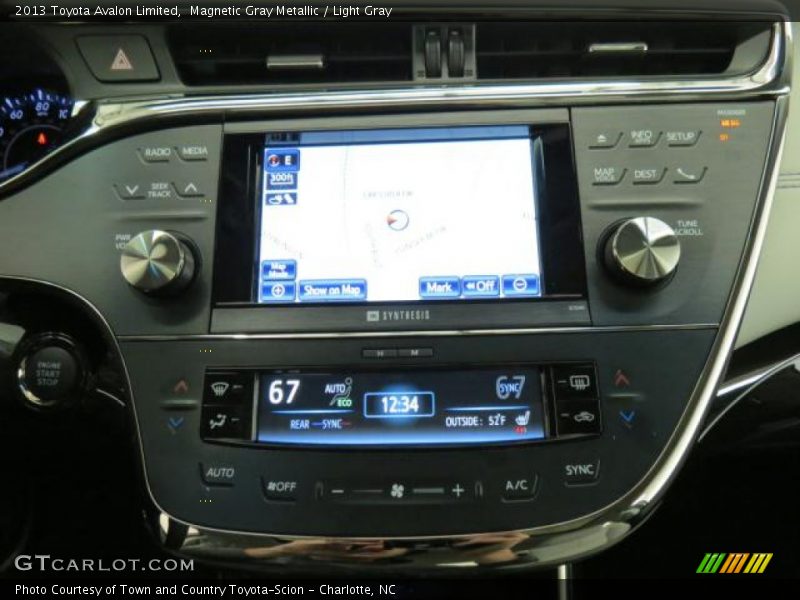 Magnetic Gray Metallic / Light Gray 2013 Toyota Avalon Limited