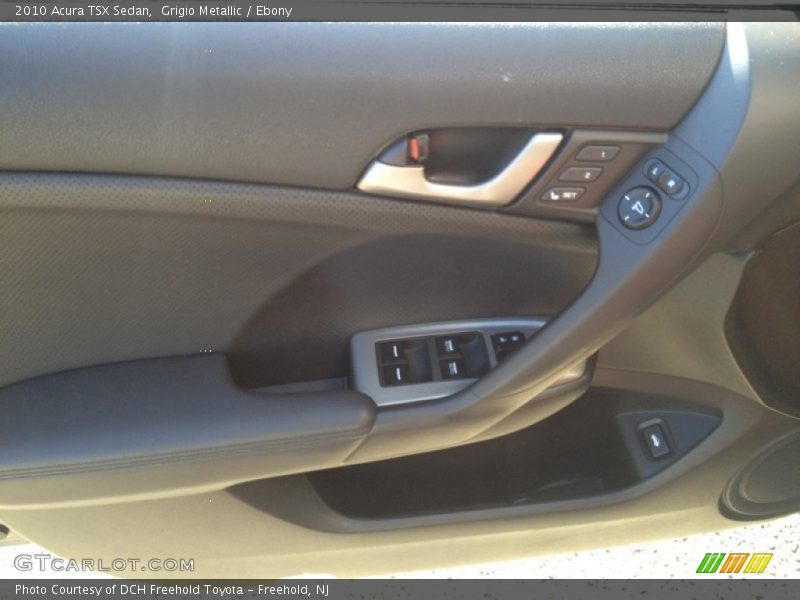 Grigio Metallic / Ebony 2010 Acura TSX Sedan