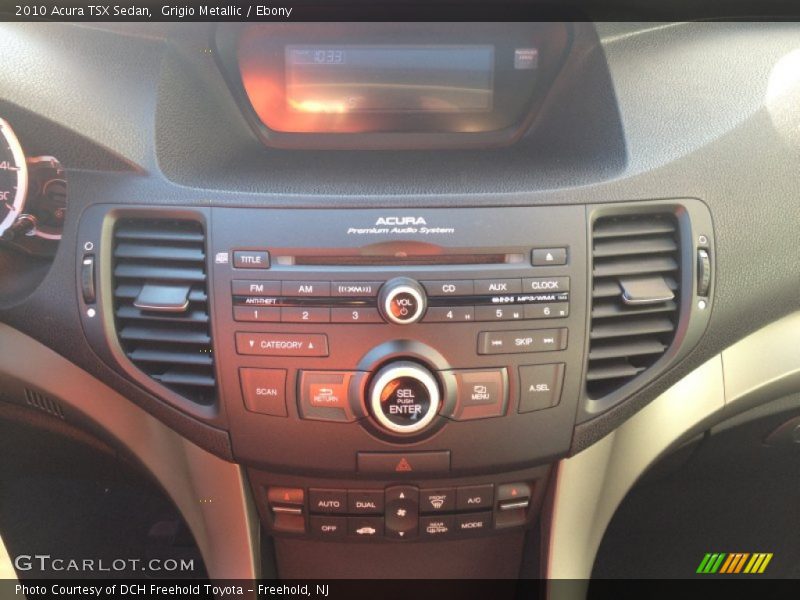 Grigio Metallic / Ebony 2010 Acura TSX Sedan