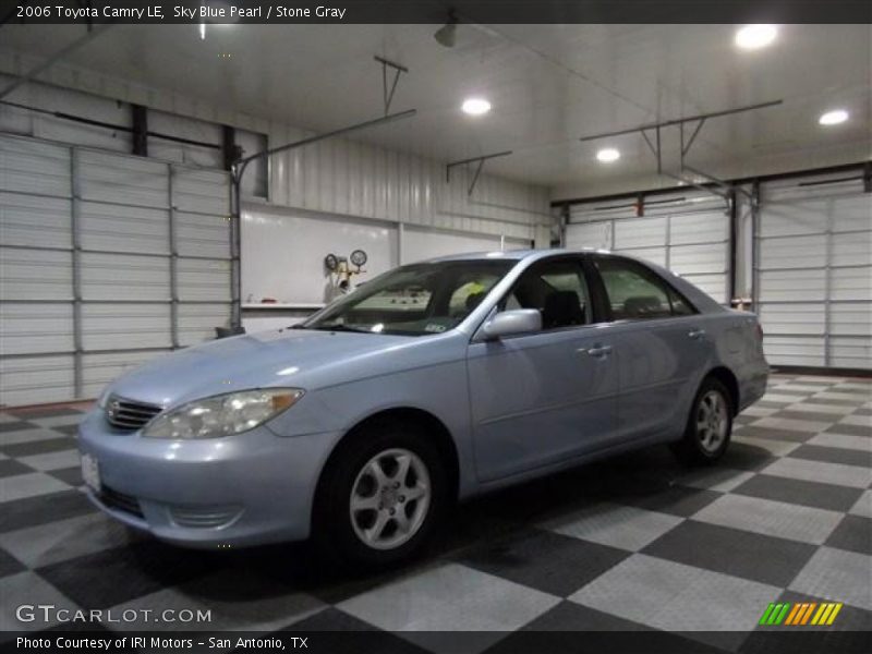 Sky Blue Pearl / Stone Gray 2006 Toyota Camry LE