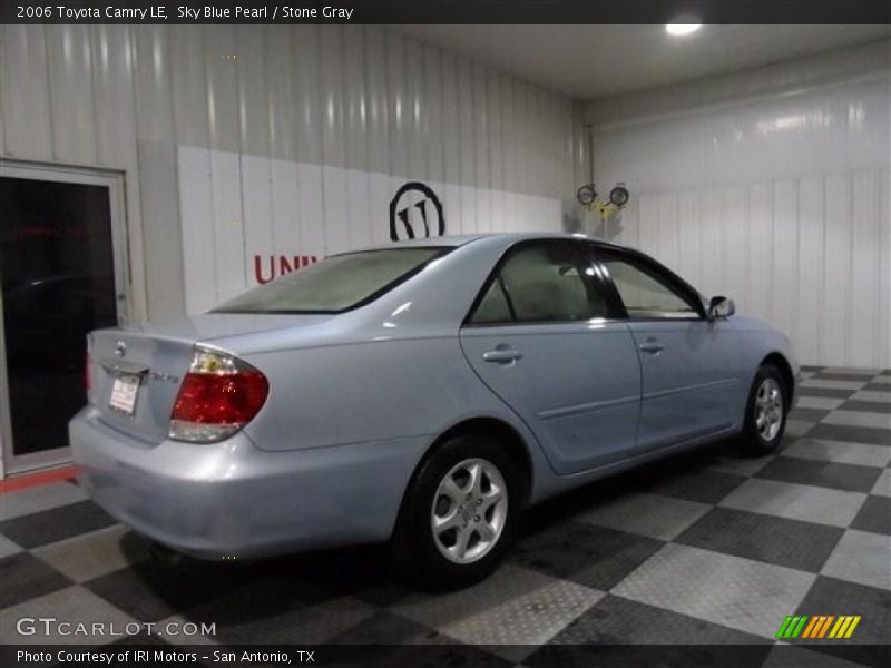 Sky Blue Pearl / Stone Gray 2006 Toyota Camry LE