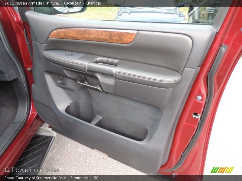 Tuscan Sun / Charcoal 2011 Nissan Armada Platinum
