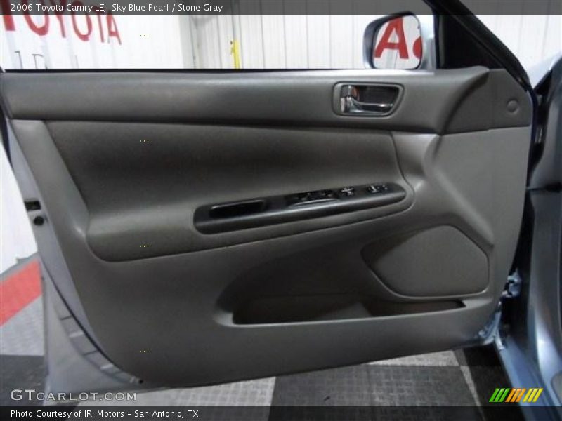 Sky Blue Pearl / Stone Gray 2006 Toyota Camry LE
